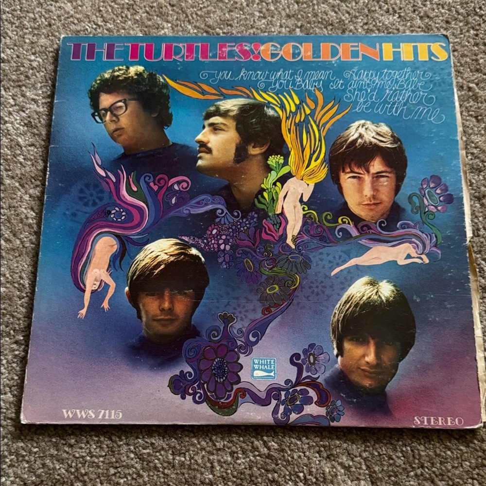 The Turtles Golden Hits Vinyl Record
